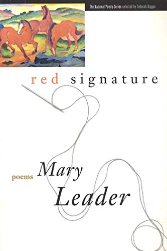 Imagen de archivo de Red Signature: Poems (National Poetry Series Books (Paperback)) a la venta por HPB Inc.