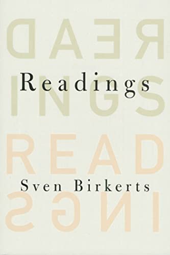Readings (9781555972837) by Birkerts, Sven