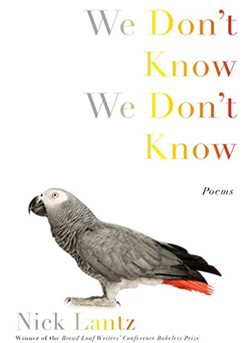 Beispielbild fr We Don't Know We Don't Know: Poems zum Verkauf von SecondSale