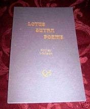 Stock image for Lotus Sutra Poems for sale by Half Price Books Inc.