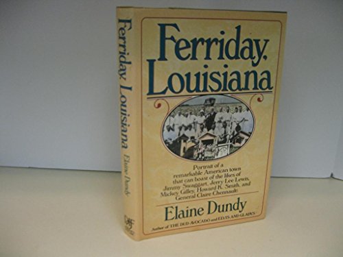 Imagen de archivo de Ferriday, Louisiana a la venta por Front Cover Books