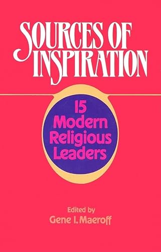 9781556126024: Sources of Inspiration: 15 Modern Religious Leaders