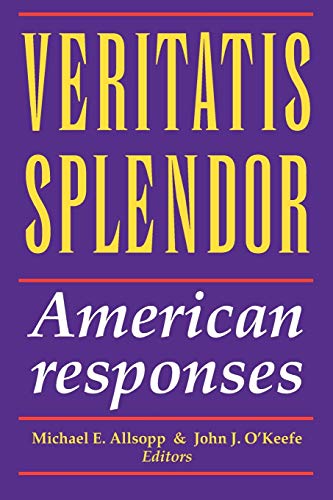 Beispielbild fr Vertatis Splendor : American Responses zum Verkauf von Better World Books