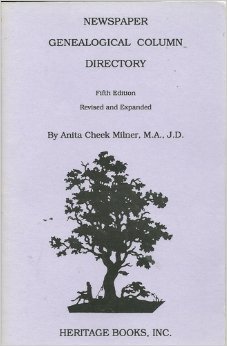 Imagen de archivo de Newspaper Genealogical Column Directory a la venta por Bookmarc's