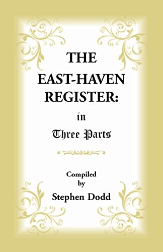 The East Haven Register in Three Parts - Lecturer in Japanese Stephen Dodd