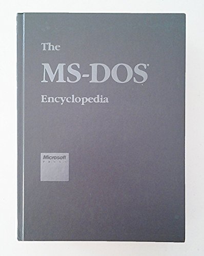 Imagen de archivo de The MS-DOS Encyclopedia a la venta por About Books