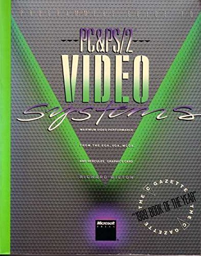 9781556151033: Programmer's Guide to PC and Ps/2 Video Systems: Maximum Video Performance Form the Ega, Vga, Hgc, and McGa