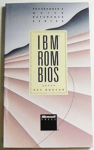 Beispielbild fr IBM Rom Bios (Programmer's Quick Reference Series) zum Verkauf von SecondSale