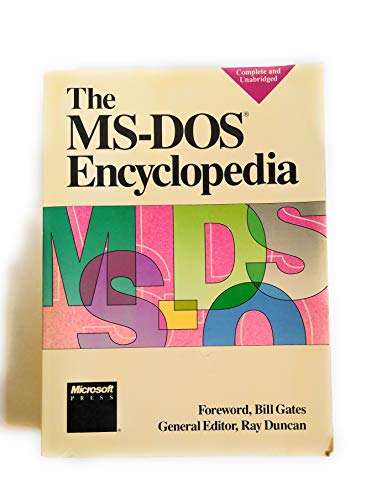 

Ms-dos Encyclopedia