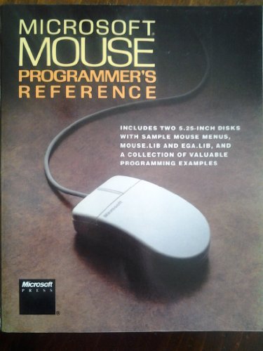 Imagen de archivo de Microsoft Mouse programmer's reference a la venta por SecondSale