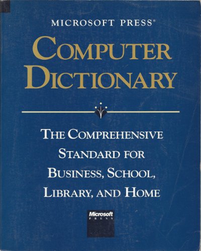 Stock image for MICROSOFT PRESS COMPUTER DICTIONARY for sale by Wonder Book