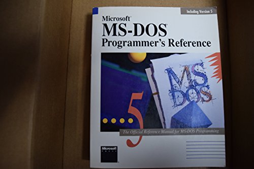 9781556153297: Microsoft M. S.-DOS Programmer's Reference