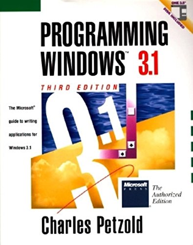 Beispielbild fr Programming Windows 3.1 zum Verkauf von Better World Books