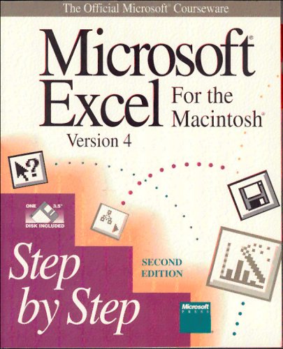 9781556154799: Microsoft EXCEL Version 4 for the Macintosh Step by Step