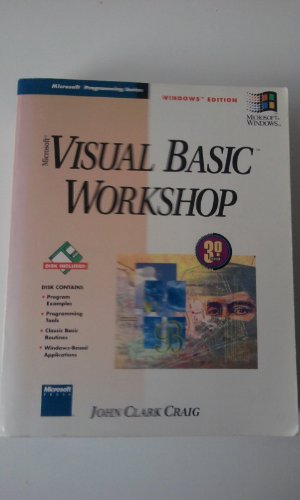 9781556155123: Microsoft Visual Basic Workshop: Version 3.0/Windows Edition (Microsoft Programming Series)