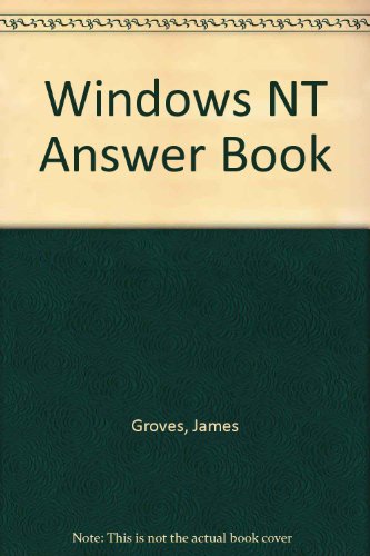 Stock image for Windows NT Answer Book for sale by WorldofBooks