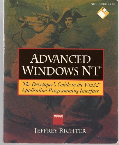 Imagen de archivo de Advanced Windows NT a la venta por Better World Books: West