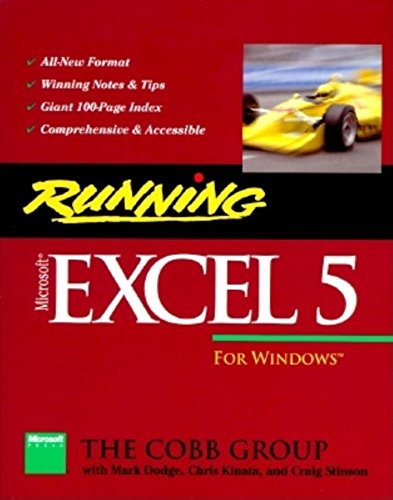 Stock image for Running Microsoft Excel 5 for Windows for sale by HPB-Red