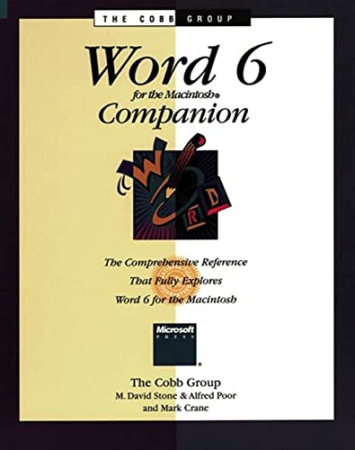 Stock image for Word 6 for the Macintosh Companion for sale by Ergodebooks
