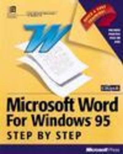 Imagen de archivo de 95 Windows Step by Step a la venta por HPB-Red