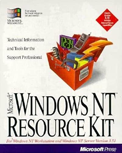 9781556159268: Microsoft Windows NT Resource Kit: For Windows NT Workstation and Windows NT Server Version 3.51