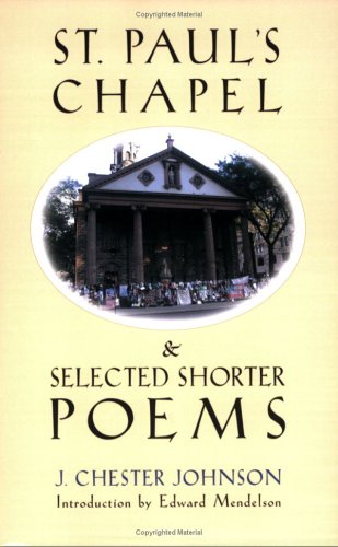 9781556182112: St. Paul's Chapel & Selected Shorter Poems