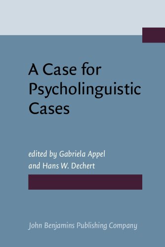 Stock image for A Case for Psycholinguistic Cases for sale by Books From California