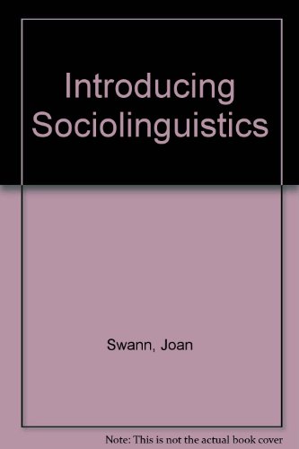 9781556192050: Introducing Sociolinguistics