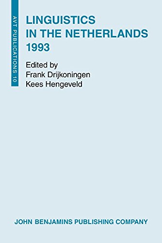 Beispielbild fr Linguistics in the Netherlands 1993 zum Verkauf von Books From California