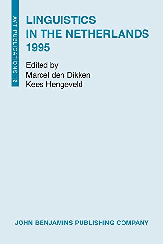 Stock image for Linguistics in the Netherlands 1995 for sale by Andrew's Books