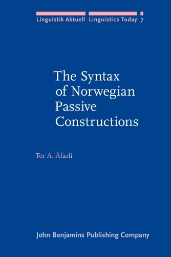 9781556192258: The Syntax of Norwegian Passive Constructions (Linguistik Aktuell/Linguistics Today)