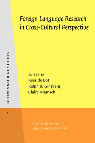 Stock image for Foreign Language Research in Cross-Cultural Perspective (Studies in Bilingualism) for sale by Books From California