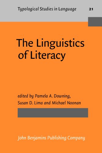Imagen de archivo de The Linguistics of Literacy (Typological Studies in Language) a la venta por Books From California