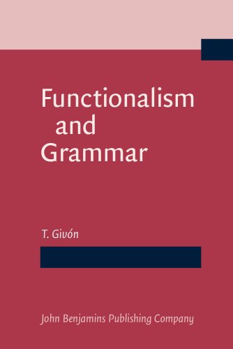 9781556195006: Functionalism and Grammar