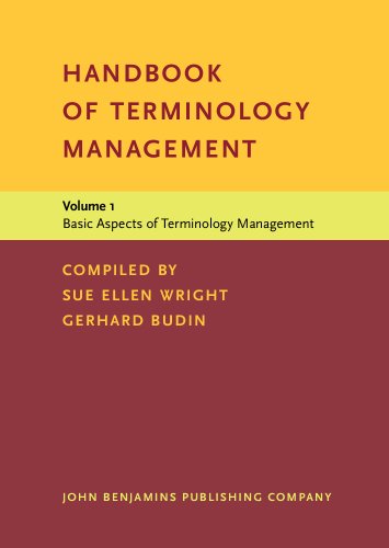 Beispielbild fr Handbook of Terminology Management: Volume 1: Basic Aspects of Terminology Management zum Verkauf von Books From California
