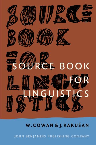 9781556195167: Source Book for Linguistics: Third revised edition