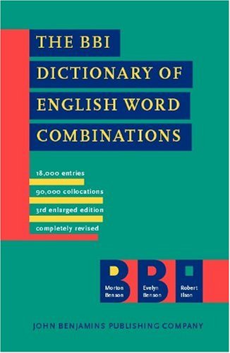 Stock image for The BBI Dictionary of English Word Combinations for sale by Quiet Companion