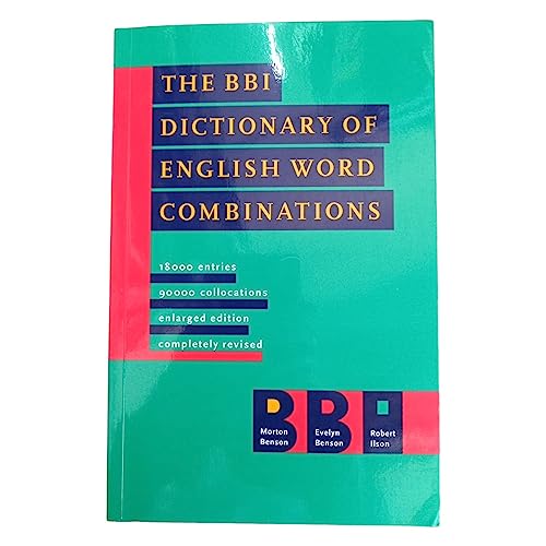 Beispielbild fr The BBI Dictionary of English Word Combinations: Revised edition zum Verkauf von SecondSale