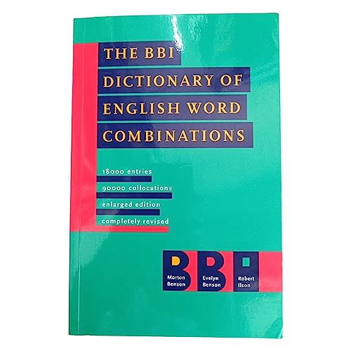 9781556195211: The BBI Dictionary of English Word Combinations: Revised edition