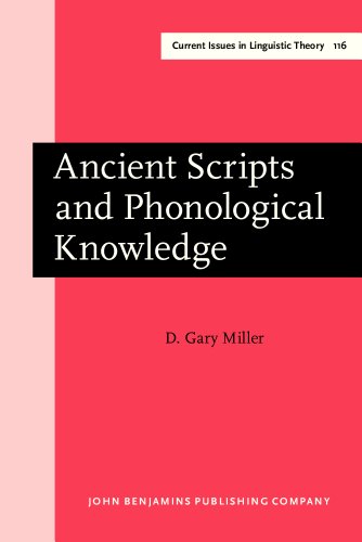 Beispielbild fr Ancient Scripts and Phonological Knowledge zum Verkauf von COLLINS BOOKS