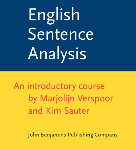 9781556196614: English Sentence Analysis: An Introductory Course