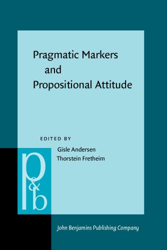 9781556197970: Pragmatic Markers and Propositional Attitude