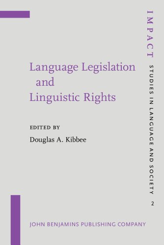 Beispielbild fr Language Legislation and Linguistic Rights: Selected Proceedings of the Language Legislation and Linguistic Rights Conference, the University of . Studies in Language, Culture and Society) zum Verkauf von Books From California