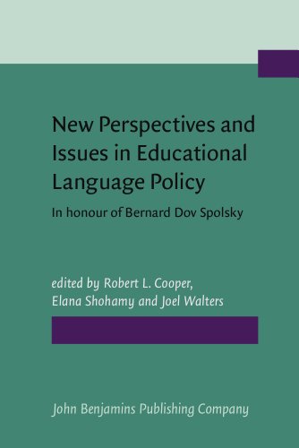 9781556198557: New Perspectives and Issues in Educational Language Policy: In honour of Bernard Dov Spolsky