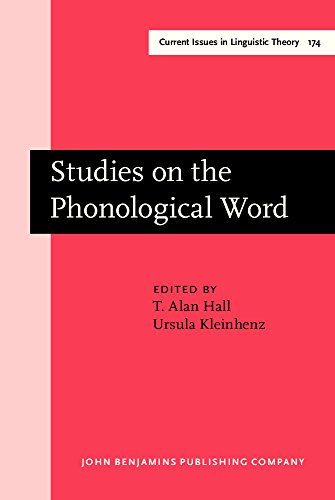 Beispielbild fr Studies on the Phonological Word zum Verkauf von Moe's Books