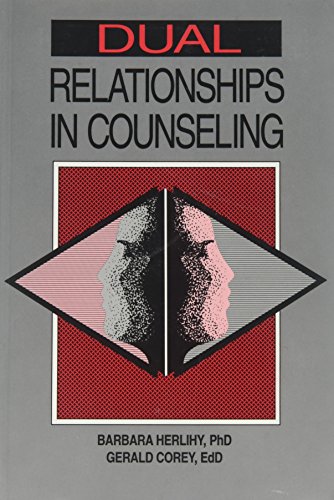 Stock image for Dual Relationships in Counseling for sale by Better World Books
