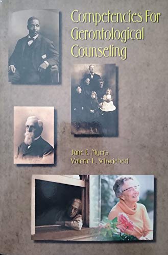 Stock image for Competencies for Gerontological Counseling for sale by Front Cover Books