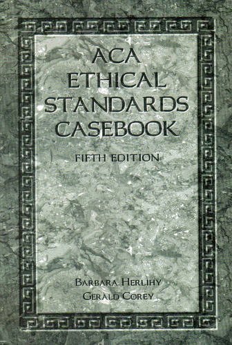 Beispielbild fr Aca Ethical Standards Casebook zum Verkauf von Wonder Book