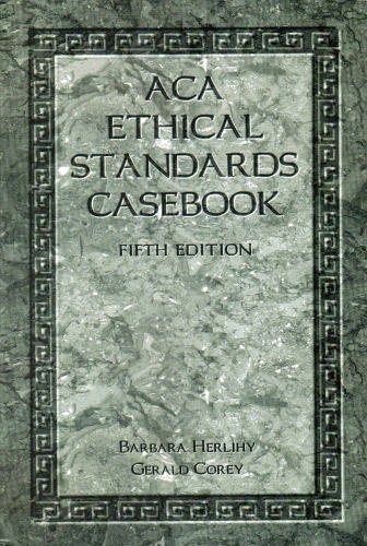 Stock image for Aca Ethical Standards Casebook for sale by Hippo Books