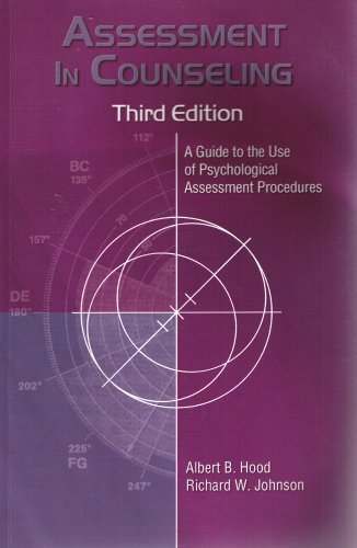 9781556201875: Assessment in Counseling: A Guide to the Use of Psychological Assessment Procedures
